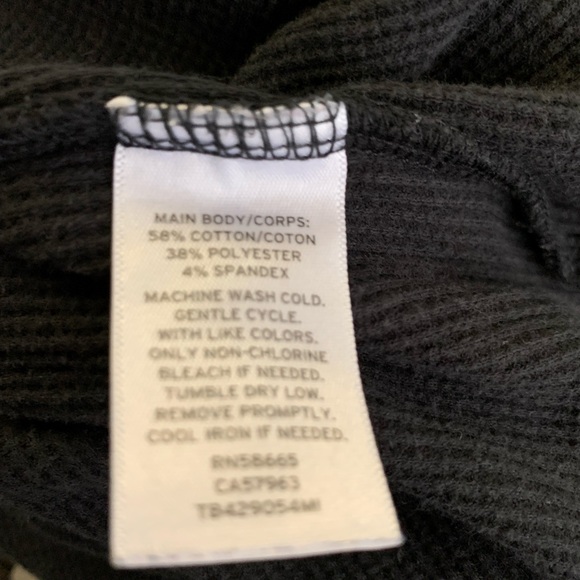 Treasure & Bond ribbed Crewneck long sleeve casual midi dress - Picture 8 of 8